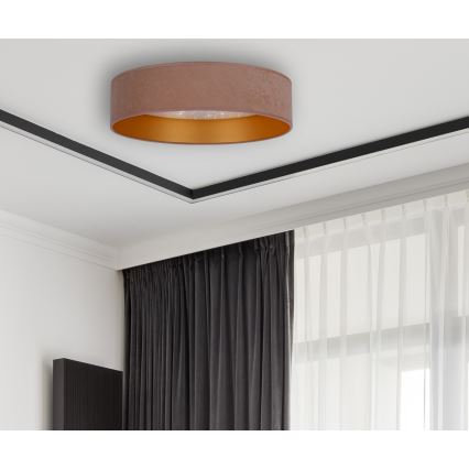 Brilagi - LED Stropné svietidlo VELVET STAR LED/24W/230V pr. 40 cm 3000K/4000K/6400K béžová/zlatá