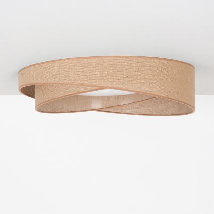 BRILAGI - LED Stropné svietidlo VELVET TWIST LED/24W/230V 4000K pr. 55 cm béžová