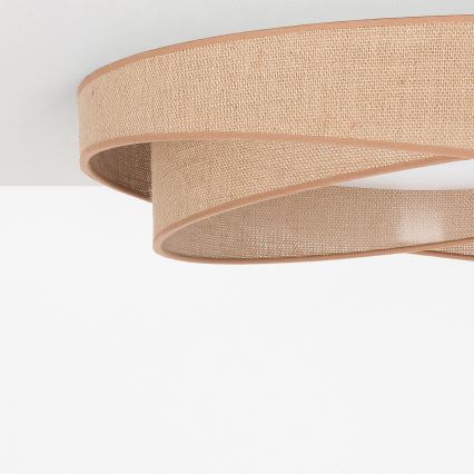 BRILAGI - LED Stropné svietidlo VELVET TWIST LED/24W/230V 4000K pr. 55 cm béžová