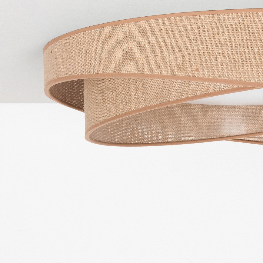 BRILAGI - LED Stropné svietidlo VELVET TWIST LED/24W/230V 4000K pr. 55 cm béžová
