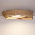 BRILAGI - LED stropné svietidlo VELVET TWIST LED/24W/230V 4000K pr. 55 cm béžové