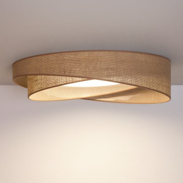BRILAGI - LED stropné svietidlo VELVET TWIST LED/24W/230V 4000K pr. 55 cm béžové
