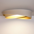 BRILAGI - LED Stropné svietidlo VELVET TWIST LED/24W/230V 4000K pr. 55 cm biela/zlatá