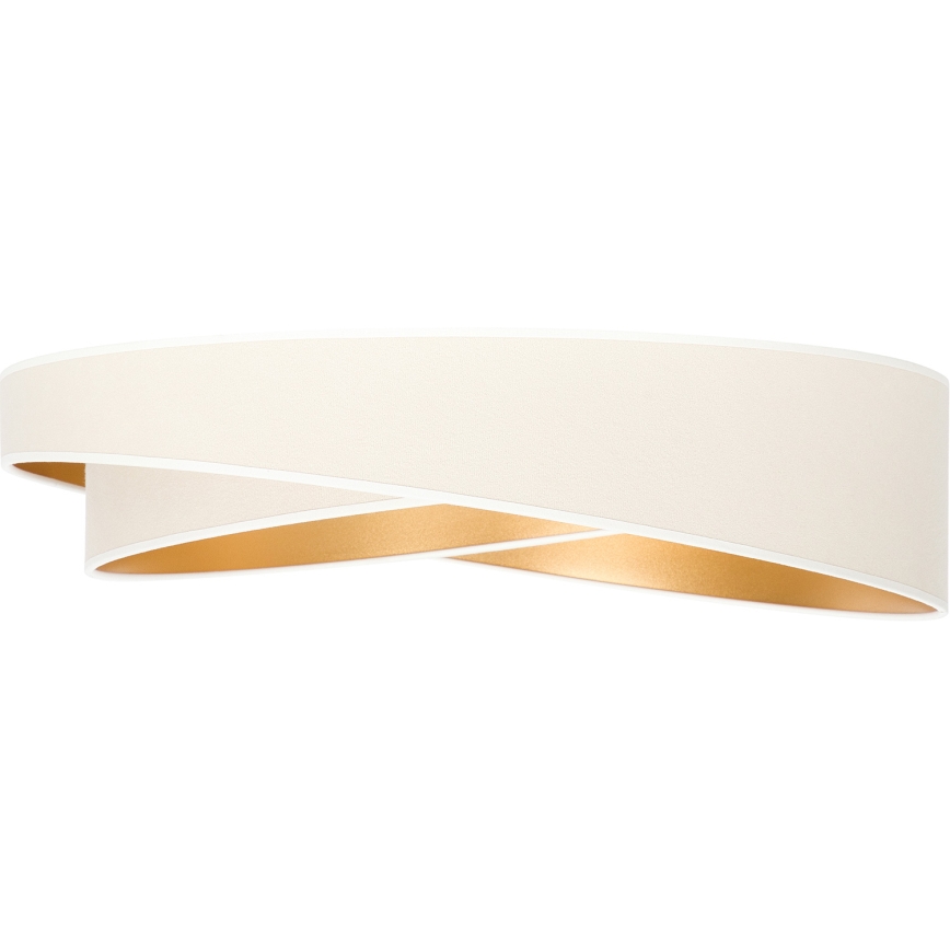 BRILAGI - LED Stropné svietidlo VELVET TWIST LED/24W/230V 4000K priemer 55 cm biela/zlatá