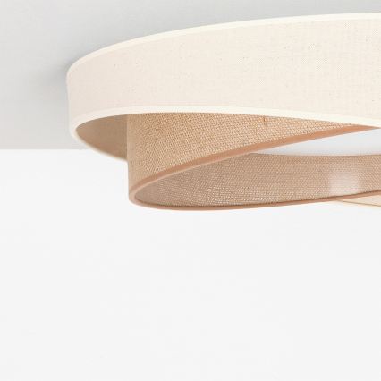 BRILAGI - LED Stropné svietidlo VELVET TWIST LED/24W/230V 4000K pr. 55 cm krémová/béžová