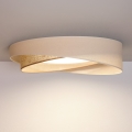BRILAGI - LED Stropné svietidlo VELVET TWIST LED/24W/230V 4000K pr. 55 cm krémová/béžová