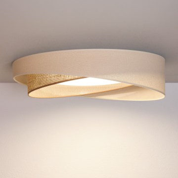 BRILAGI - LED Stropné svietidlo VELVET TWIST LED/24W/230V 4000K pr. 55 cm krémová/béžová