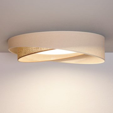 BRILAGI - LED stropné svietidlo VELVET TWIST LED/24W/230V 4000K pr. 55 cm krémová/béžová