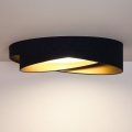 BRILAGI - LED Stropné svietidlo VELVET TWIST LED/24W/230V 4000K pr. 55 cm modrá/zlatá