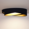 BRILAGI - LED stropné svietidlo VELVET TWIST LED/24W/230V 4000K pr. 55 cm modrá/zlatá