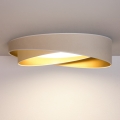 BRILAGI - LED Stropné svietidlo VELVET TWIST LED/24W/230V 4000K priemer 55 cm biela/zlatá
