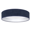 Brilagi - LED stropné svietidlo VELVET VARI LED/24W/230V 3000/4000/6500K priemer 45 cm, modré