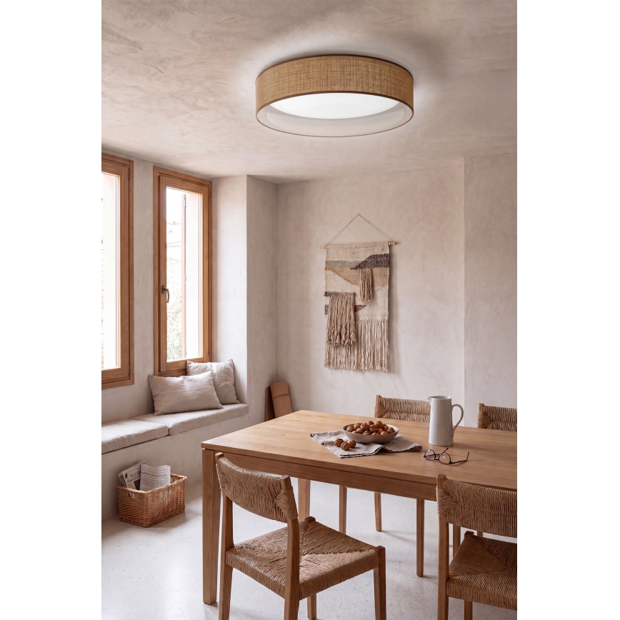 Brilagi - LED stropné svietidlo VELVET VARI LED/24W/230V 3000/4000/6500K pr. 45 cm béžové