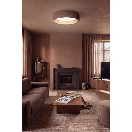 Brilagi - LED stropné svietidlo VELVET VARI LED/24W/230V 3000/4000/6500K priemer 45 cm hnedá/zlatá