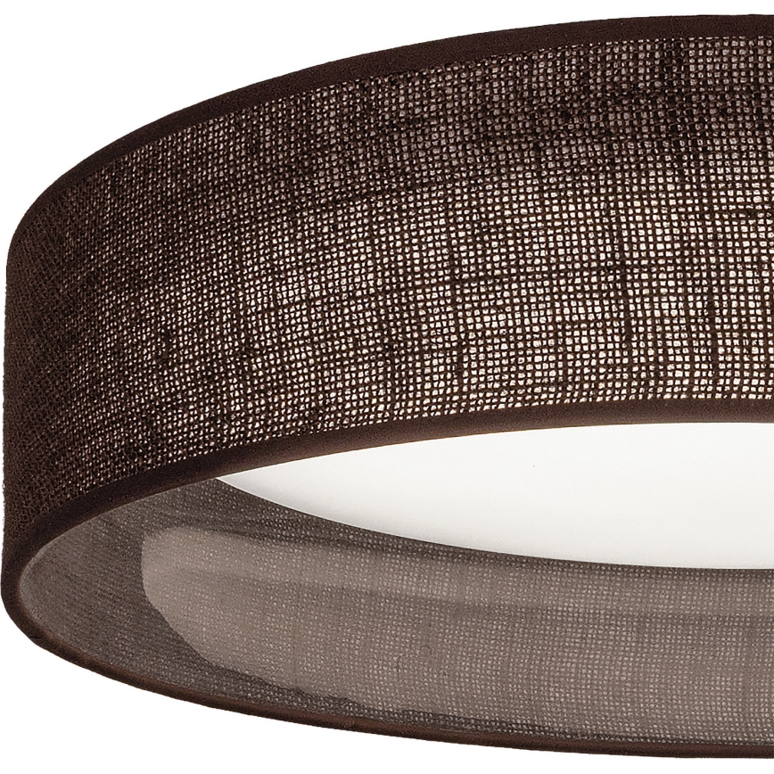 Brilagi - LED stropné svietidlo VELVET VARI LED/24W/230V 3000/4000/6500K pr. 45 cm hnedé
