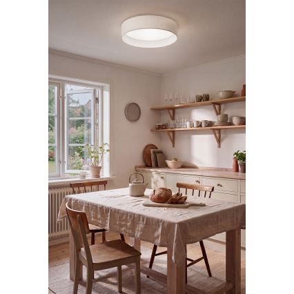 Brilagi - LED stropné svietidlo VELVET VARI LED/24W/230V 3000/4000/6500K priemer 45 cm biela