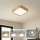 Brilagi - LED stropné svietidlo WOODLINE SQUARE LED/32W/230V 3000/4000/6000K dub 30x30 cm