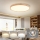Brilagi - LED stropné svietidlo WOODROUND LED/70W/230V 3000/4000/6000K, priemer 80 cm, drevené, CRI 90