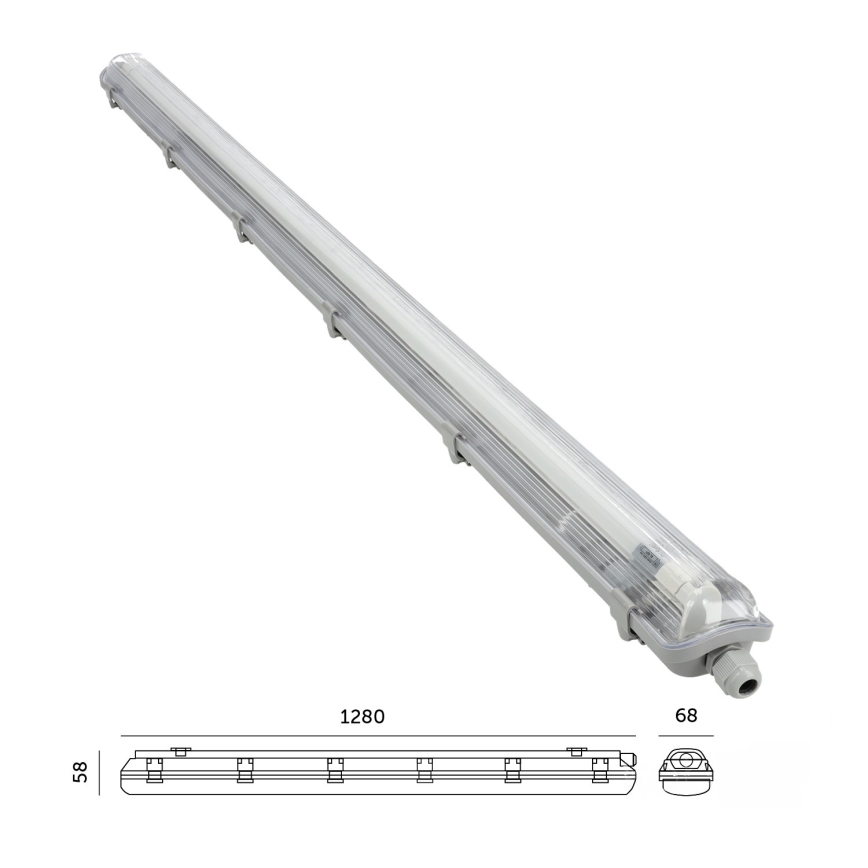 Brilagi - LED Technické žiarivkové svietidlo OPTIMA T8 1xG13/18W/230V 4000K IP65 128 cm