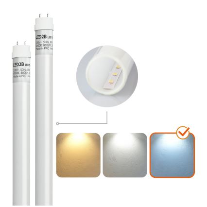 Brilagi - LED Technické žiarivkové svietidlo OPTIMA T8 2xG13/18W/230V 6500K IP65 128 cm