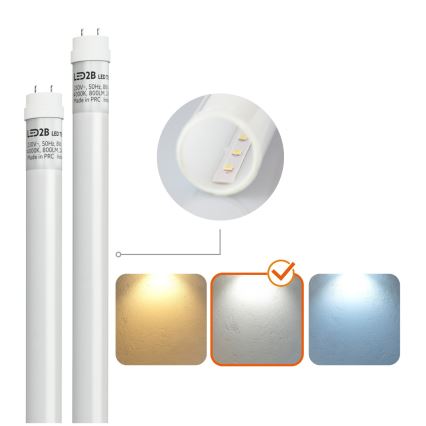 BRILAGI - LED technické prachotesné žiarivkové svietidlo OPTIMA T8 2xG13/18W/230V 4000K IP65 128 cm - paleta 110 ks