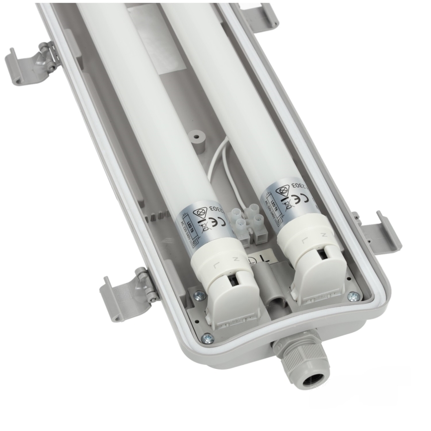 Brilagi - LED Technické žiarivkové svietidlo OPTIMA T8 2xG13/9W/230V 4000K IP65 67,5 cm