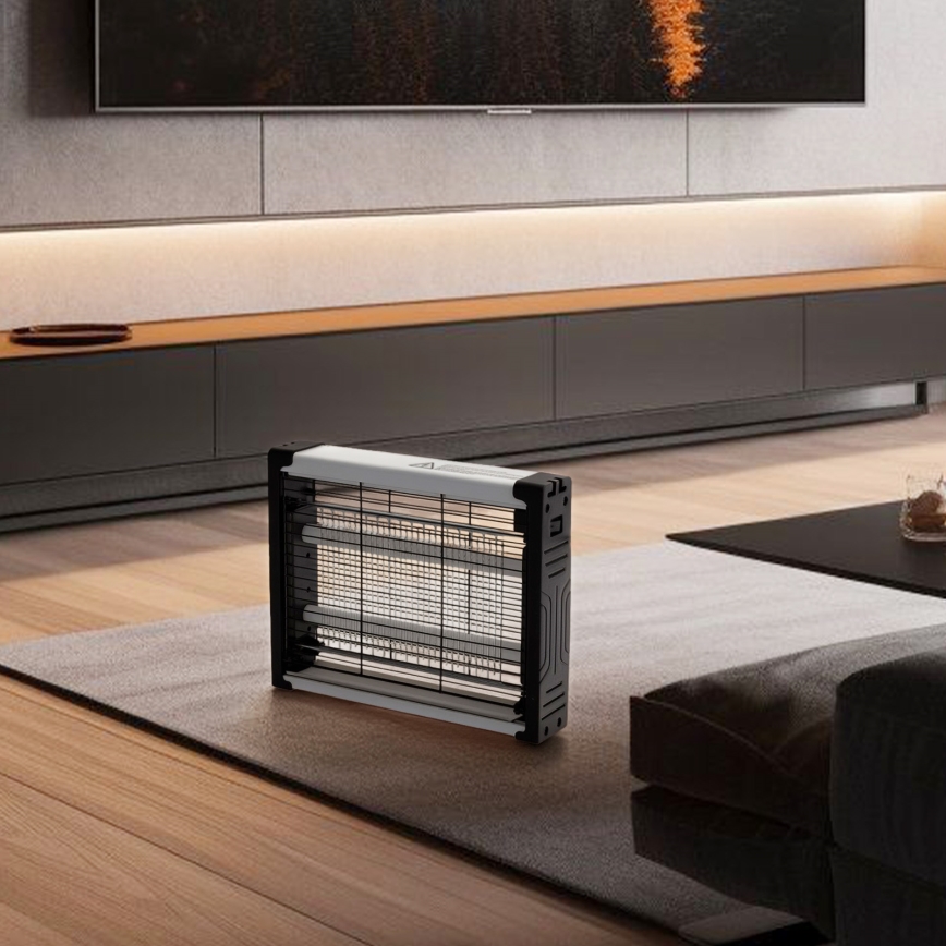 Brilagi - LED UV elektrický lapač hmyzu 2xLED/5W/230V 70 m2