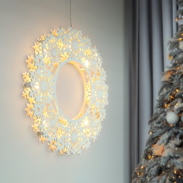 Brilagi - LED vianočná dekorácia LED/2xAA 30 cm veniec