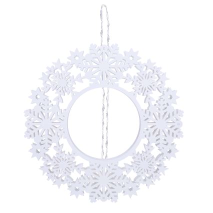 Brilagi - LED vianočná dekorácia LED/2xAA 30 cm veniec