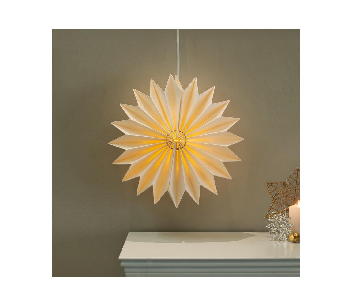 Brilagi - LED vianočná dekorácia LED/2xAA 32 cm vločka 1v1116-OEM1