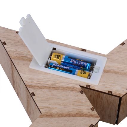 Brilagi - LED vianočná dekorácia LED/2xAA 38x40 cm hviezda