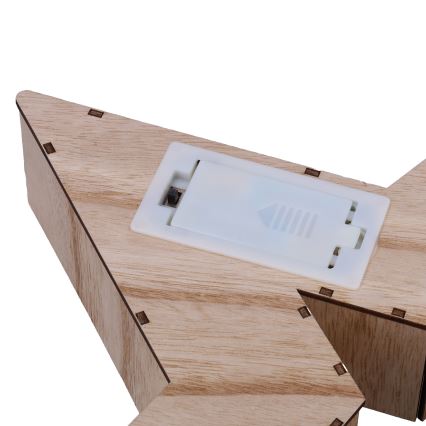 Brilagi - LED vianočná dekorácia LED/2xAA 38x40 cm hviezda