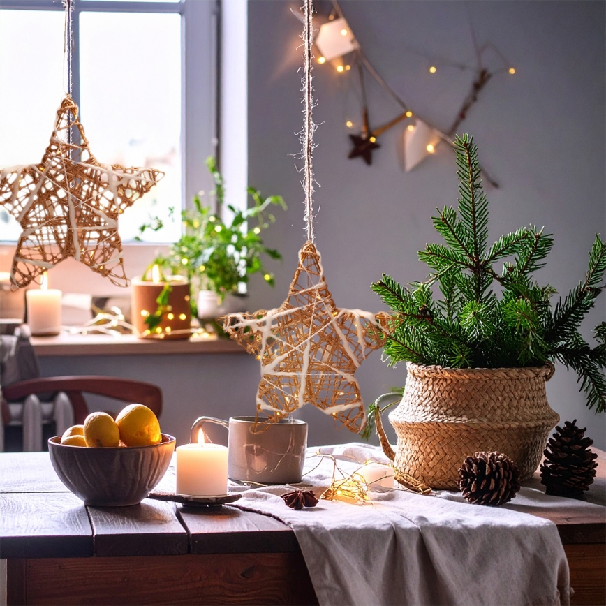 Brilagi - LED Vianočná dekorácia LED/2xAA hviezda