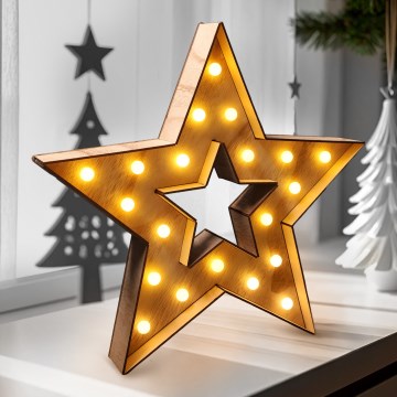 Brilagi - LED vianočná dekorácia LED/2xAA hviezda
