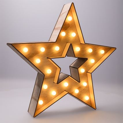 Brilagi - LED vianočná dekorácia LED/2xAA hviezda
