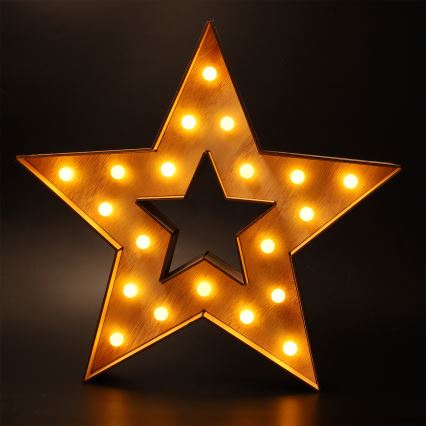 Brilagi - LED vianočná dekorácia LED/2xAA hviezda