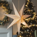 Brilagi - LED Vianočná dekorácia LED/2xAA hviezda teplá biela