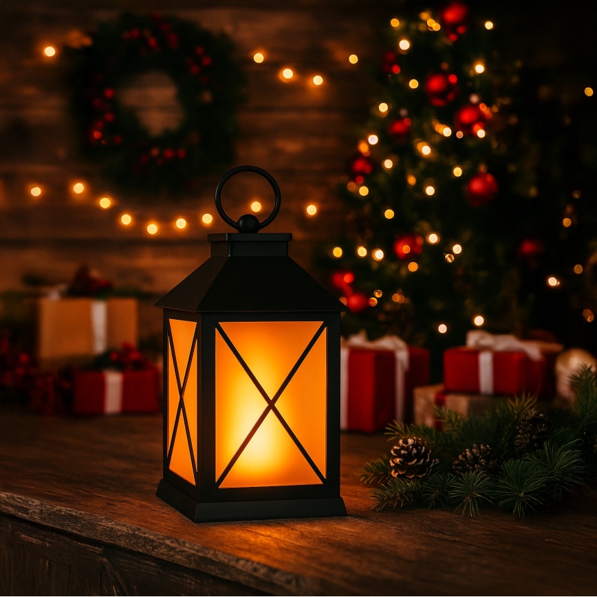 Brilagi - LED vianočná dekorácia LED/2xAA lucerna