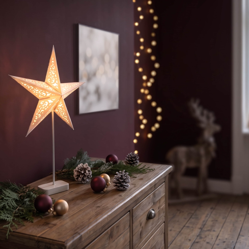 BRILAGI - LED Vianočná dekorácia LED/3xAA 60x40 cm hviezda