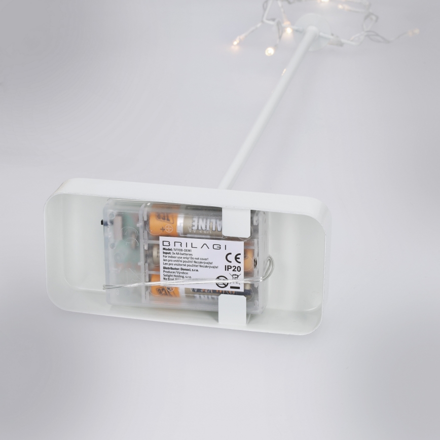 Brilagi - LED Vianočná dekorácia LED/3xAA 62x40 cm hviezda