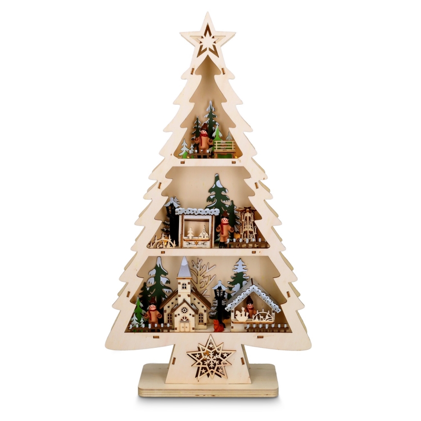 Brilagi - LED vianočná dekorácia LED/3xAA stromček