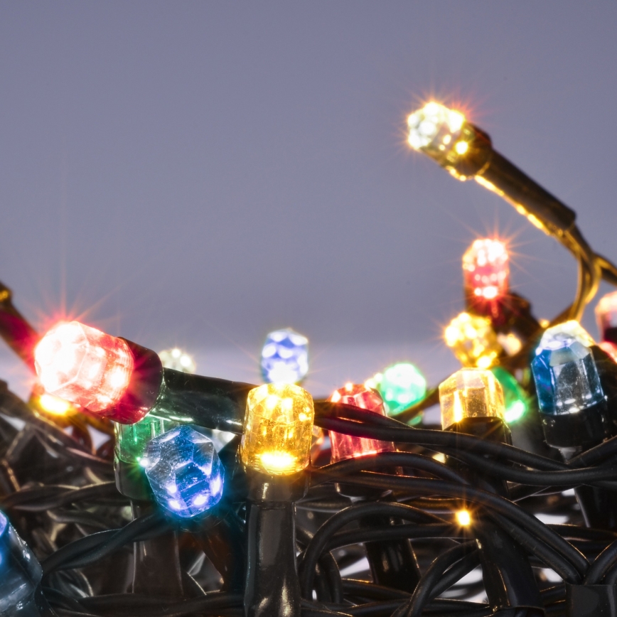 Brilagi - LED vianočný vonkajší reťaz 200xLED/2 režimy 25m IP44 viacfarebný