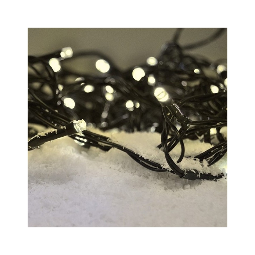 Brilagi - LED vonkajší reťaz 100×LED/8 funkcií 13 m IP44 teplá biela