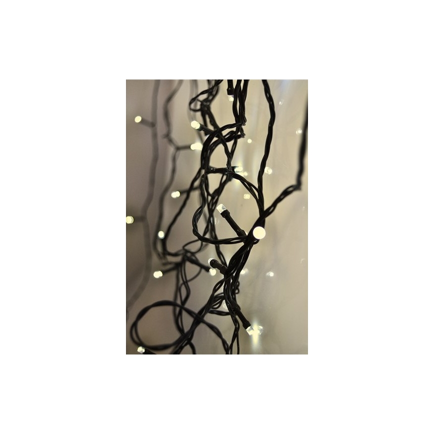 Brilagi - LED vonkajší reťaz 100×LED/8 funkcií 13 m IP44 teplá biela