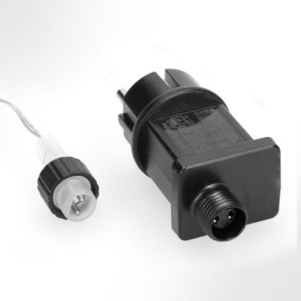Brilagi - LED vonkajší svetelný reťaz 150 LED, 5 m, IP44, studená biela, efekt ohňostroja