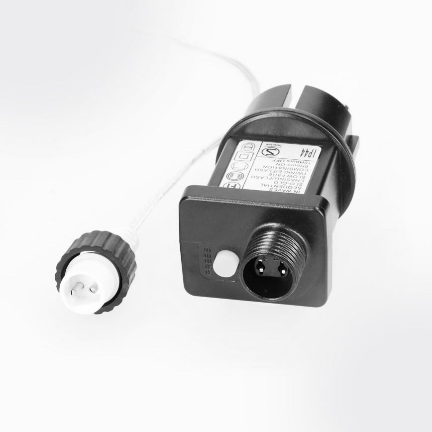 Brilagi - LED vonkajší vianočný reťazec 400 LED / 8 režimov, 23 m, IP44, studená biela