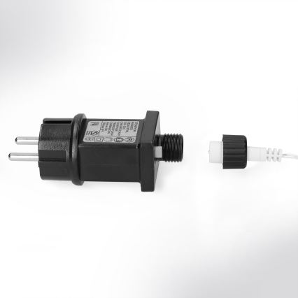 Brilagi - LED vonkajší vianočný reťazec 400 LED / 8 režimov, 23 m, IP44, studená biela