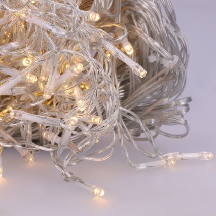 Brilagi - LED vonkajší vianočný reťazec 400×LED/8 funkcií 23 m IP44 teplá biela