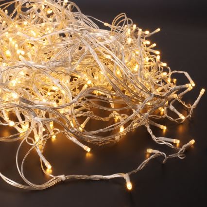 Brilagi - LED vonkajší vianočný záves 360xLED/8 funkcií 14m IP44 teplá biela cencúle