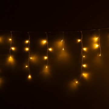 Brilagi - LED Vonkajší vianočný záves 400xLED/8 funkcií 23m IP44 teplá biela